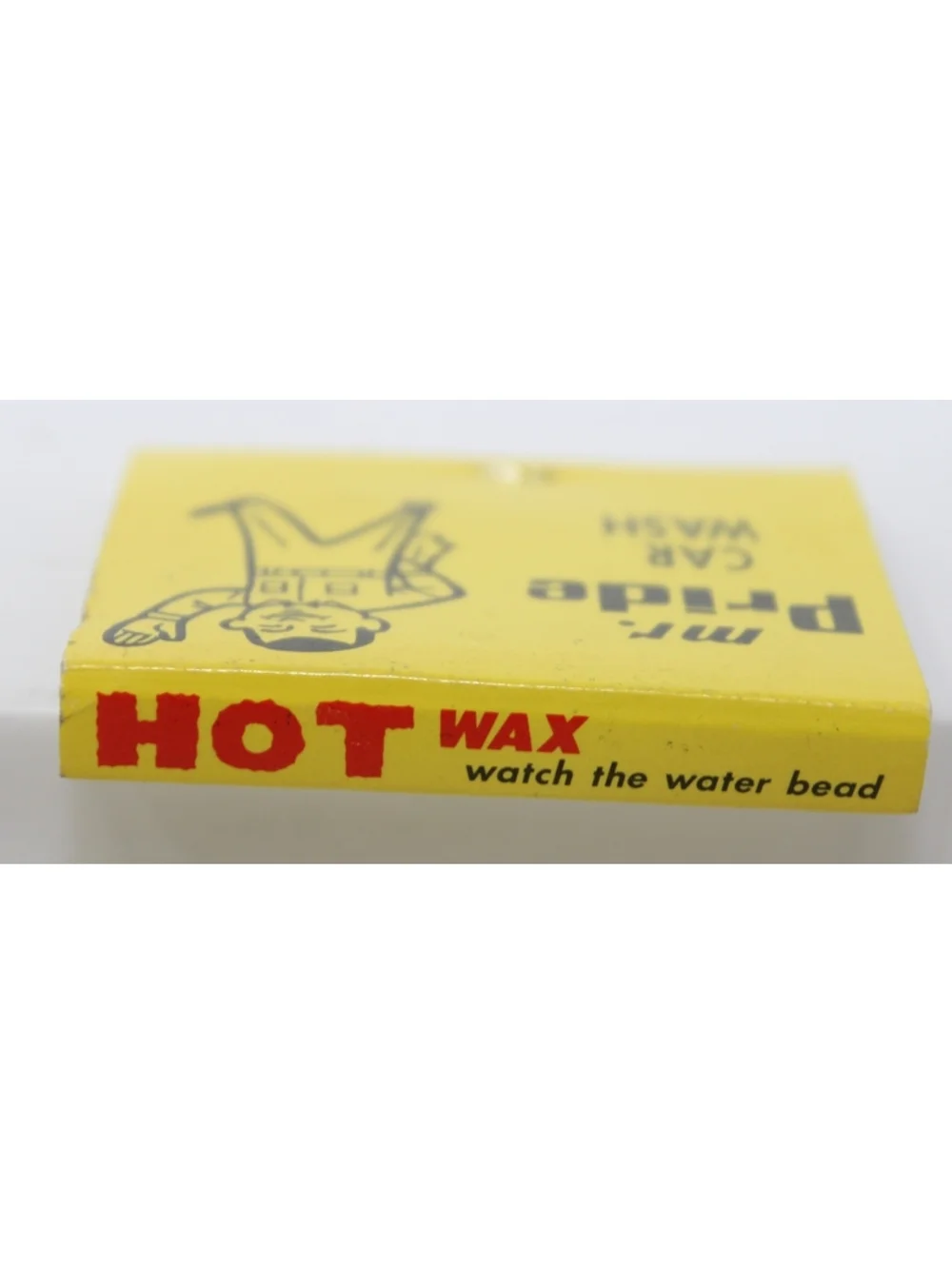 Vintage Matchbook Mr. Pride Car Wash Memphis, Tennessee Ride With Pride Hot Wax